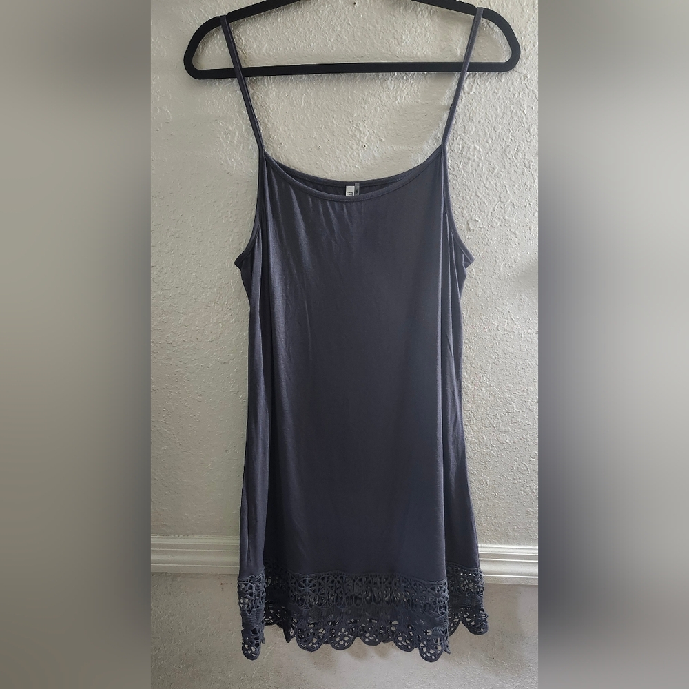 Gray Camisole Tank Top
